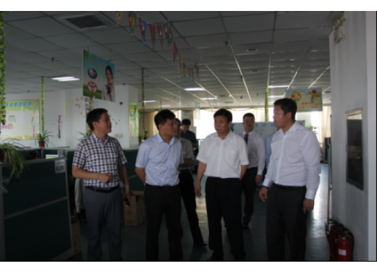 邢臺(tái)市副市長(zhǎng)郭旭濤來(lái)我公司參觀考察